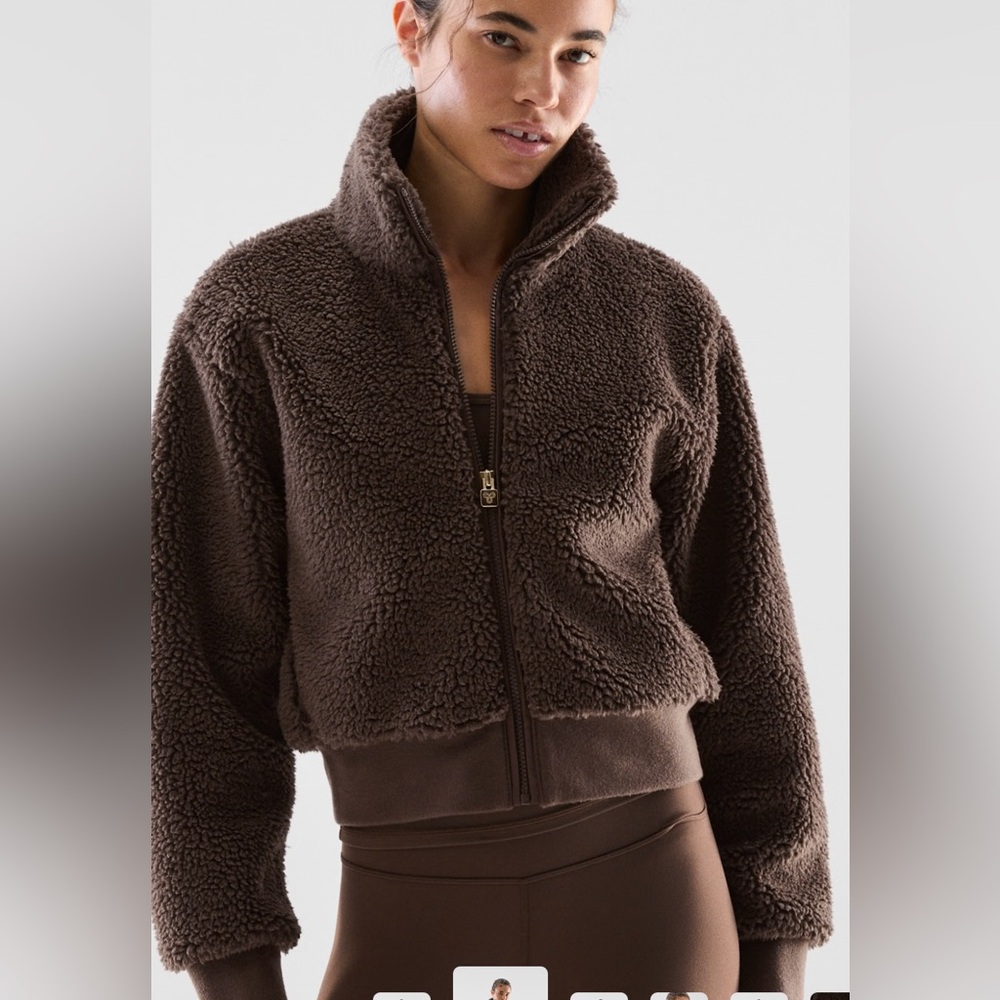 TNA Mockneck Sherpa Jacket
